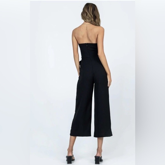 PRINCESS POLLY THE KIT JUMPSUIT BLACK SIZE 6 - Picture 3 of 8